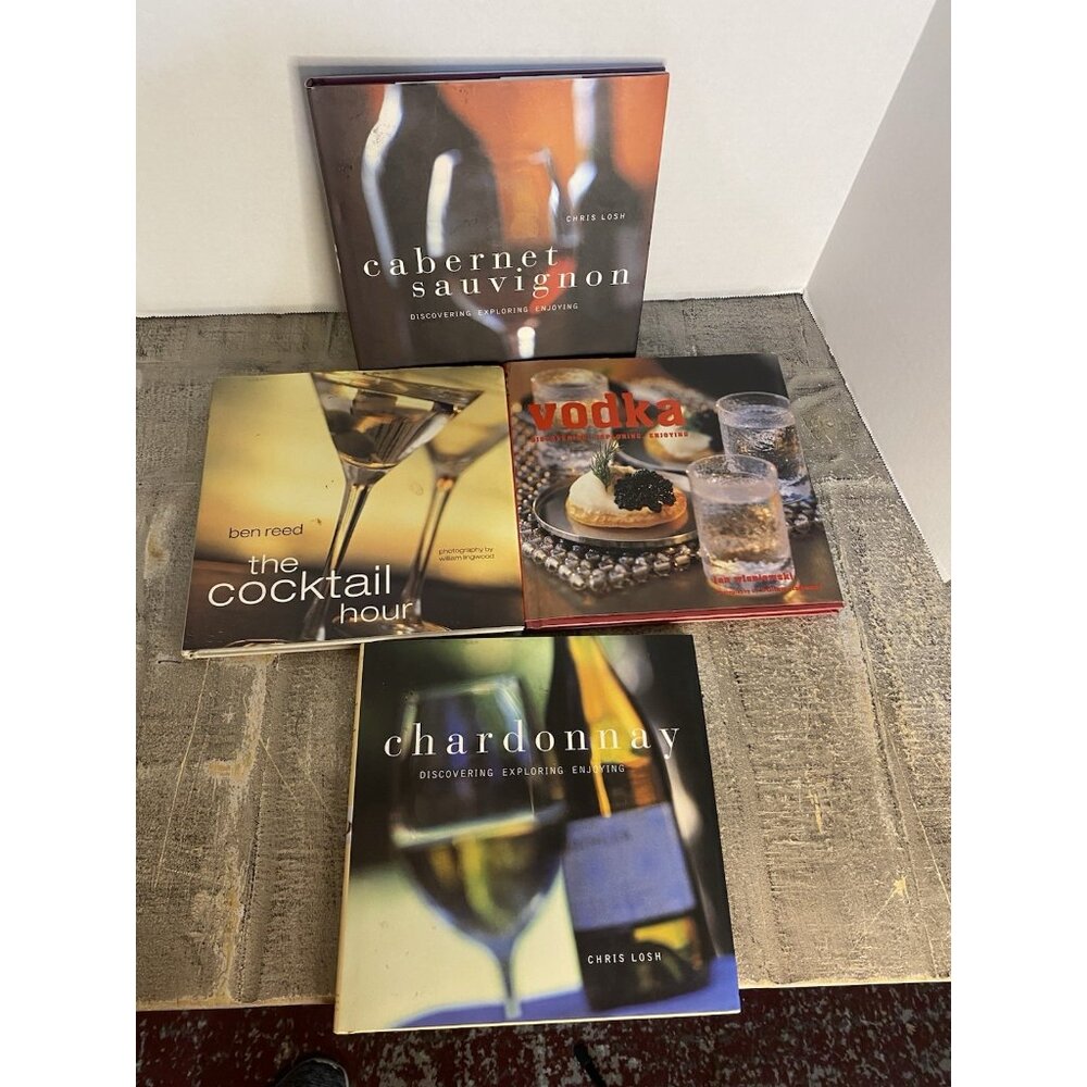 A Bundle Of 4 Alcohol Lovely Books #139